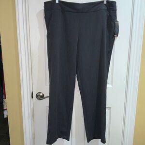 Avenue gray pull on pants Sz 20 Avg New